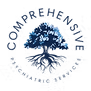 Blue tree logo with "Comprehensive" text.